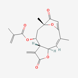 molecular formula C19H20O6 B1235576 Calaxin CAS No. 30412-86-3