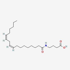 (Z,Z)-4-((1-Oxo-9,12-octadecadienyl)amino)butanoic acid