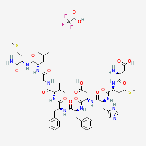 molecular formula C57H80F3N13O16S2 B12355845 Neurokinin B TFA 