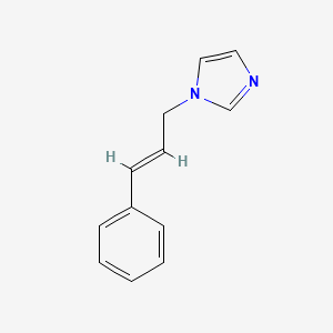 1-(3-Phenyl-2-propenyl)-1H-imidazole