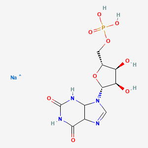 molecular formula C10H15N4NaO9P B12356367 CID 156588352 