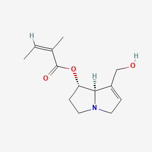 molecular formula C13H19NO3 B1235642 Rivularine CAS No. 723-78-4