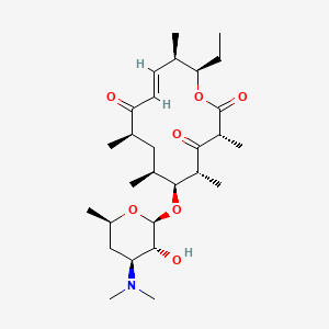 molecular formula C28H47NO7 B1235643 Narbomycin CAS No. 6036-25-5