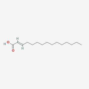 molecular formula C15H28O2 B1235645 2-Pentadecenoic acid 