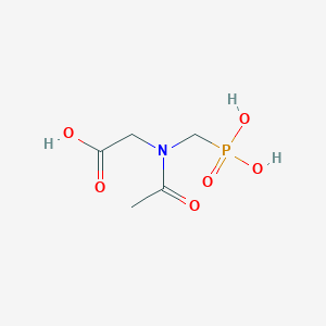 molecular formula C5H10NO6P B123565 N-Acetylglyphosate CAS No. 129660-96-4