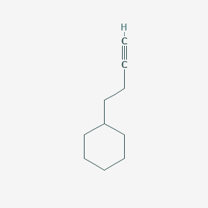molecular formula C10H16 B123566 4-Cyclohexyl-butyne CAS No. 141345-08-6