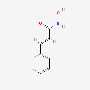 molecular formula C9H9NO2 B1235662 Cinnamoylhydroxamic acid CAS No. 3669-32-7