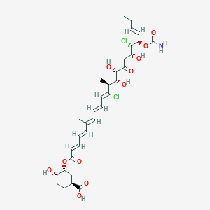 molecular formula C33H45Cl2NO11 B1235684 Enacyloxin iia 