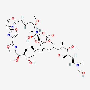 molecular formula C48H75N5O14 B1235685 Kabiramide C 