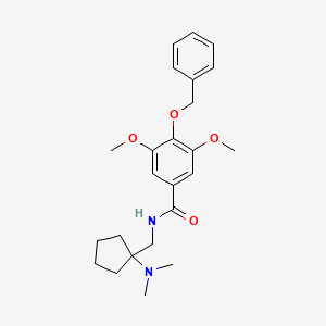 molecular formula C24H32N2O4 B1235689 Org 25543 CAS No. 363628-88-0