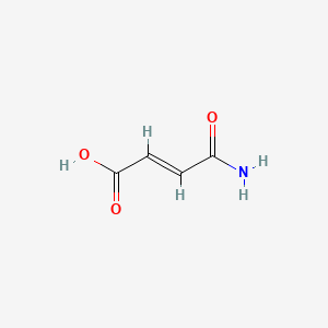molecular formula C4H5NO3 B1235704 Fumaramic acid CAS No. 2987-87-3