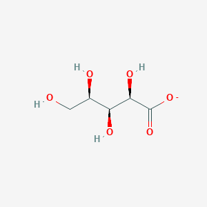 molecular formula C5H9O6- B1235713 D-Xylonate 