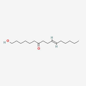 molecular formula C16H30O2 B1235735 Disparolone CAS No. 49831-68-7