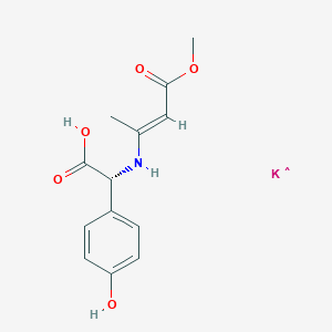 molecular formula C13H15KNO5 B12357404 D-p-Hydroxyphenylglycine dane salt 