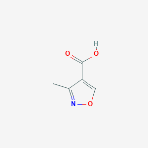 molecular formula C5H5NO3 B123575 3-Methylisoxazole-4-carboxylic acid CAS No. 17153-20-7