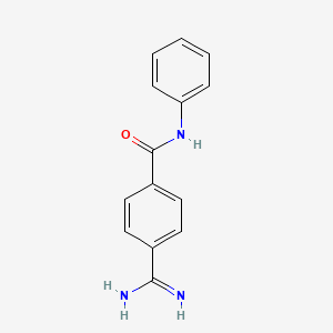 4-Amidinobenzoic acid anilide