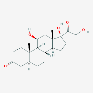 molecular formula C21H32O5 B123576 氢化脱氧胆烷 CAS No. 516-41-6