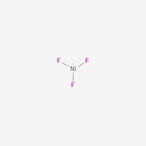 molecular formula F3Ni- B1235771 Trifluoronickelate(1-) 