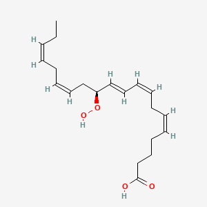 molecular formula C20H30O4 B1235789 12(S)-HpEPE 