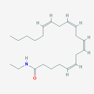 molecular formula C22H37NO B1235790 N-ethyl arachidonoyl amine 