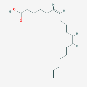 6Z,11Z-octadecadienoic acid