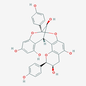 molecular formula C30H24O10 B1235796 Mahuannin A 