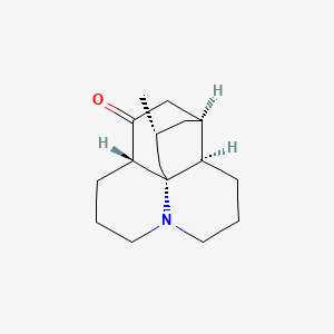 molecular formula C16H25NO B1235814 (-)-Lycopodine CAS No. 466-61-5