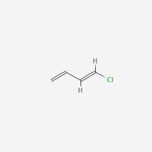 molecular formula C4H5Cl B1235815 1,3-Butadiene, 1-chloro- CAS No. 627-22-5