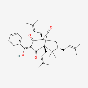 molecular formula C33H42O4 B1235816 7-Epiclusianone 