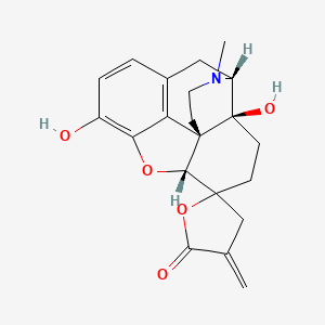 molecular formula C21H23NO5 B1235821 6-Dsmb-oxymorphone CAS No. 92398-22-6