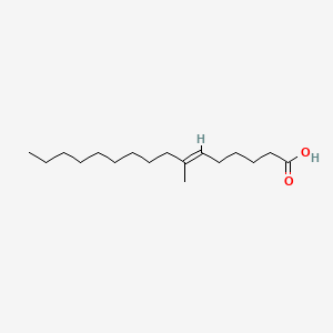 molecular formula C17H32O2 B1235836 7-Methyl-6-hexadecenoic acid CAS No. 56796-89-5