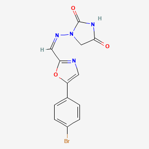 molecular formula C13H9BrN4O3 B1235849 Azumolene 