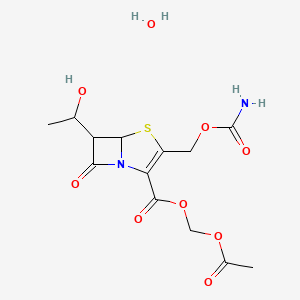 molecular formula C13H16N2O8S B1235854 Ritipenem acoxil CAS No. 87238-52-6