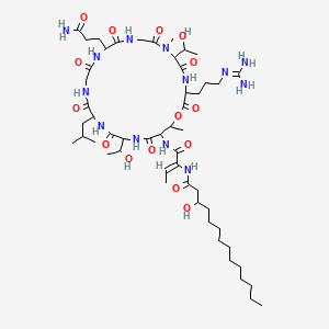 molecular formula C52H91N13O15 B1235859 Herbicolin B CAS No. 74188-24-2