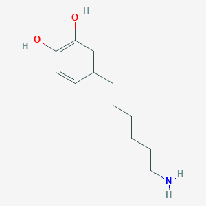 4-(6-Aminohexyl)benzene-1,2-diol