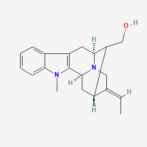 [(1S,12S,14R,15E)-15-ethylidene-3-methyl-3,17-diazapentacyclo[12.3.1.02,10.04,9.012,17]octadeca-2(10),4,6,8-tetraen-13-yl]methanol