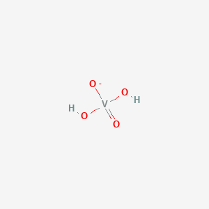 molecular formula H2O4V- B1235885 Dihydrogenvanadate 