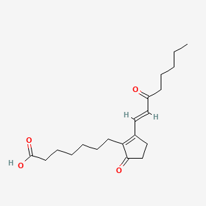 molecular formula C20H30O4 B1235897 15-Oxoprostaglandin B1 CAS No. 57400-40-5