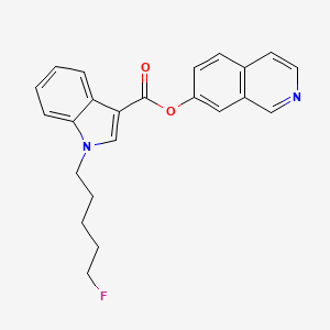 molecular formula C23H21FN2O2 B12359035 5-Fluoro PB-22 7-hydroxyisoquinoline isomer 