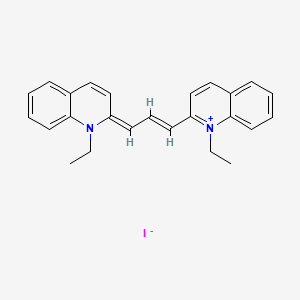 molecular formula C25H25IN2 B1235912 Carbocyanines CAS No. 605-91-4