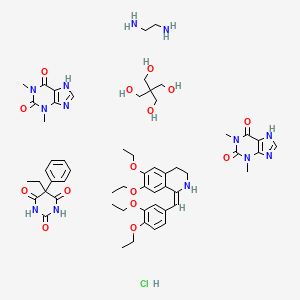 molecular formula C57H80ClN13O15 B1235933 Pencardin CAS No. 80186-95-4