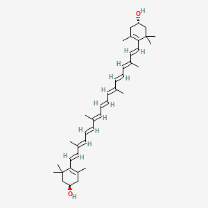 molecular formula C40H56O2 B1235934 Meso-Zeaxanthin CAS No. 31272-50-1