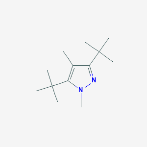 molecular formula C13H24N2 B123594 1,4-Dimethyl-3,5-di-t-butylpyrazole CAS No. 141665-20-5