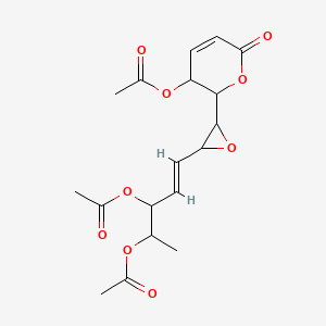 molecular formula C18H22O9 B1235999 Olguine CAS No. 73413-68-0