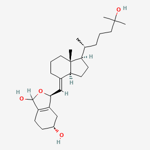 molecular formula C27H44O4 B1236016 19,25-Dde-vitamin D3 CAS No. 96999-67-6