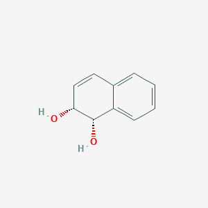 molecular formula C10H10O2 B123602 (1S,2R)-1,2-dihydronaphthalene-1,2-diol CAS No. 31966-70-8