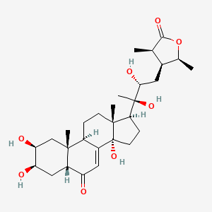 molecular formula C29H44O8 B12360234 25-Epi-28-epi-cyasterone 