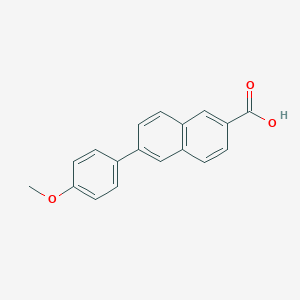 6-(4-Methoxyphenyl)naphthalene-2-carboxylic acid