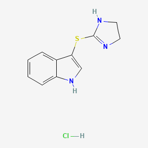 molecular formula C11H12ClN3S B1236040 Varsyl 