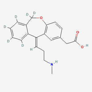 N-Desmethyl Olopatadine-d6
